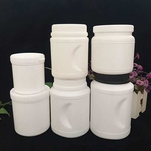 厂家销售500g奶昔粉塑料瓶代餐粉包装罐子胶原蛋白粉剂桶